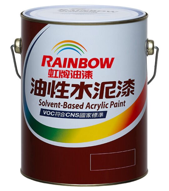 虹牌油性有光水泥漆